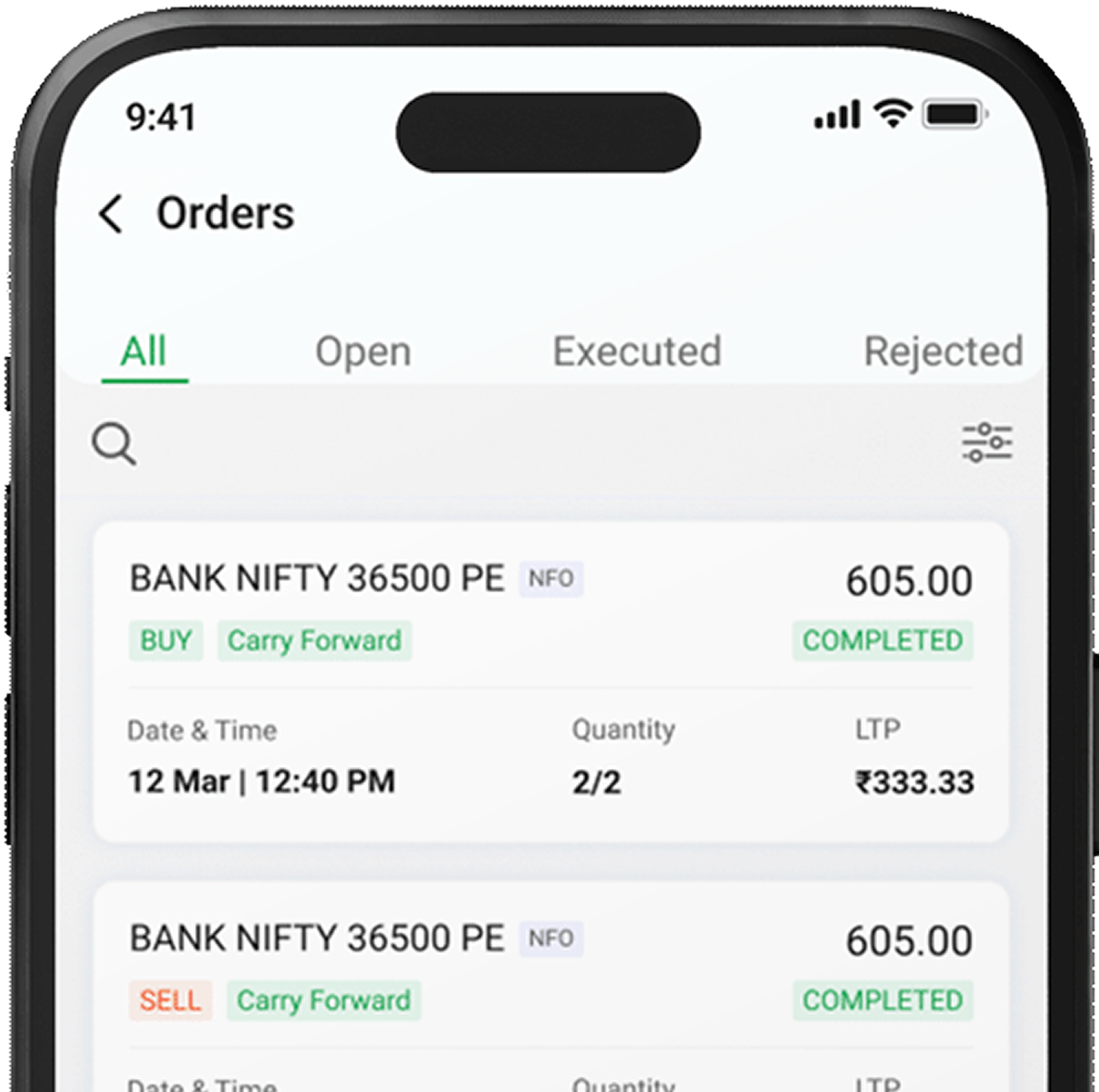 Step 2: Analyse price, expiry, and strike details