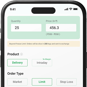 Step 3: Place your order and track positions