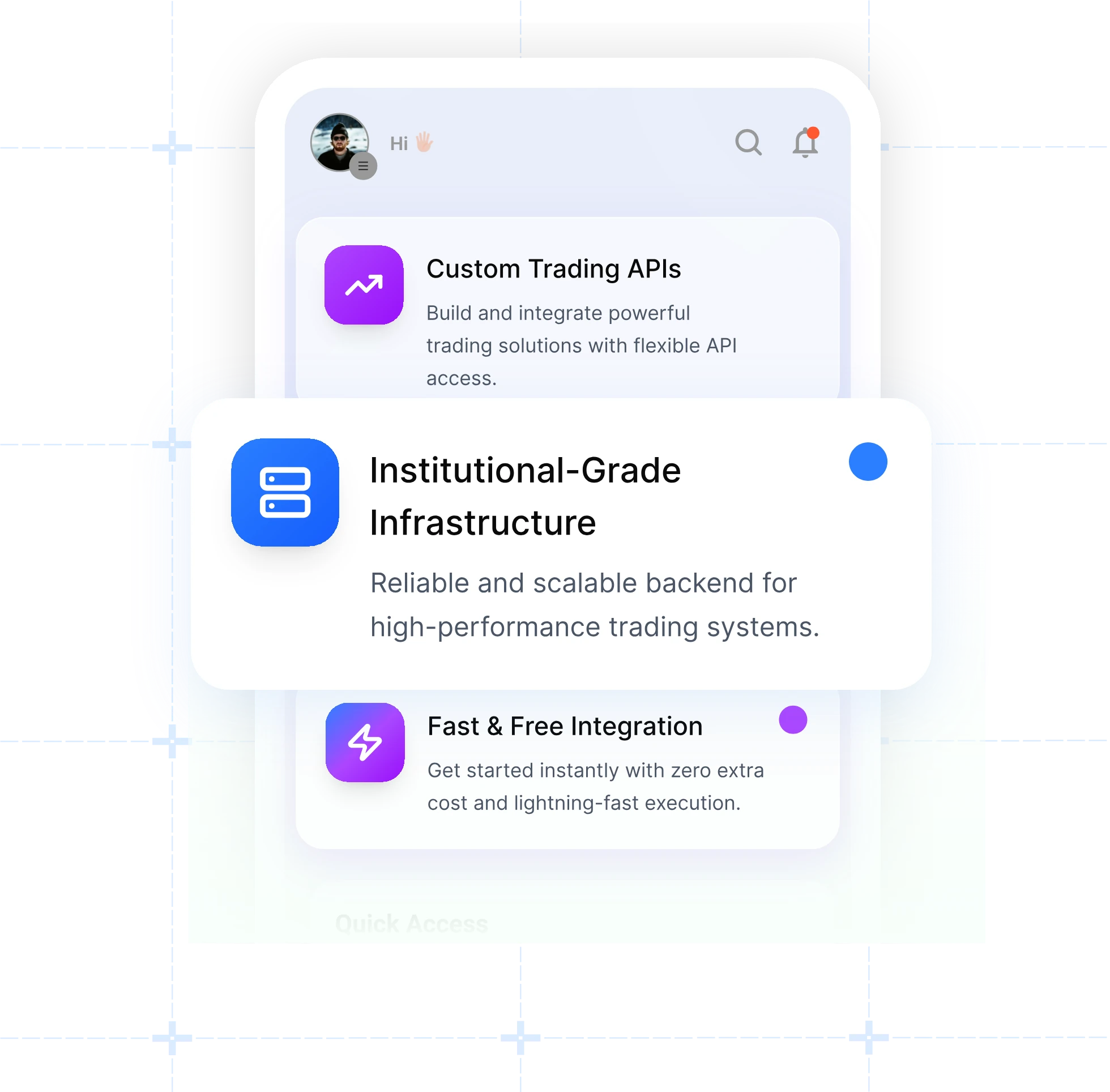 Superr API trading dashboard